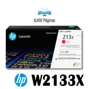 Toner Hp 213X W2133X Magenta LaserJet 5700 5800/6700/6701/6800-6.000 paginas