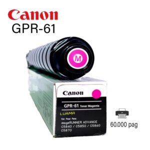 Toner Canon GPR-61 Magenta iR DX C5870i C5860i C5850i C5840i 60K Paginas