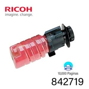 Cartucho De Tóner Ricoh 842719 IM C320F / M C320FW / P C375 Magenta 10.000 Páginas 