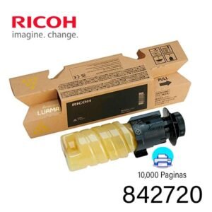 Cartucho De Tóner Ricoh 842720 IM C320F / M C320FW / P C375 Yellow 10.000 Páginas