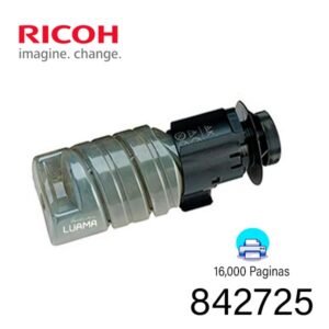 Cartucho De Tóner Ricoh 842725 IM C320F / M C320FW / P C375 Black 16.000 Páginas
