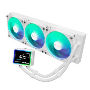 Refrigeracion líquida 360mm para CPU ASRock Challenger White 360 Digital