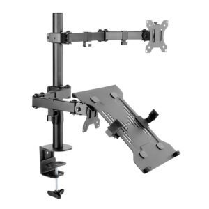 Soporte de escritorio para monitor + Laptop, o 2 monitores Speaka Professional SP-MM-302