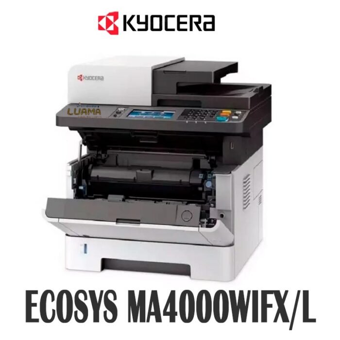 Impresora Kyocera Laser Monocromática ECOSYS MA4000WIFX/L C/Cable A4 42PPM