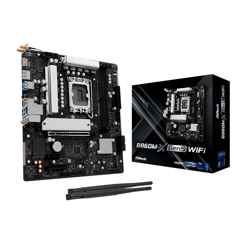 MB AR B860M-X GEN5 WIFI DDR5