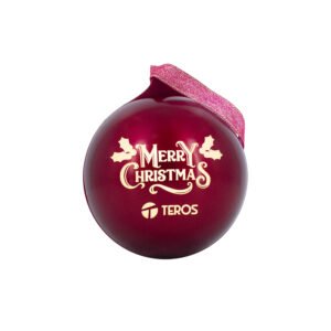 Parlante Inalámbrico Merry Christmas TEROS TE-6018R, Bluetooth 5.3, Tipo USB-C, Color Rojo