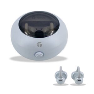 Audífonos Inalámbricos TEROS TE-80712W, Bluetooth, Carga Tipo C, blanco Titanium