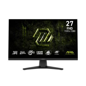 Monitor Plano Gaming MSI MAG 272F X24, 27” FHD IPS, 240HZ, 0.5MS, HDMI, DP, Headphone-out