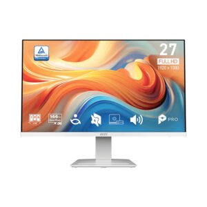 Monitor Plano MSI PRO MP273W E14A, 27” FHD IPS, 144HZ,1MS, HDMI, DP, VGA, Earphone Out