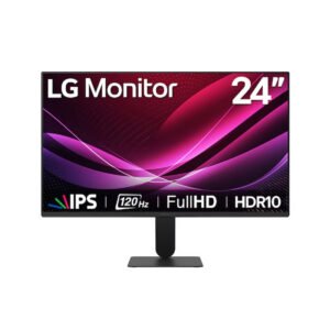 Monitor Plano LG 24U411A-B, 23.8” FHD IPS, 120HZ ,5MS,HDMI, VGA,Headphone Out