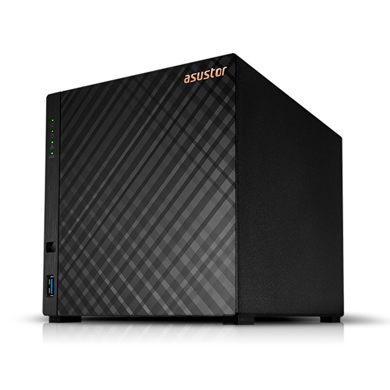 Servidor NAS ASUSTOR DRIVESTOR 4 Gen2 (AS1204T), Realtek RTD1619B 1.7GHz QC/1GB DDR4 RAM