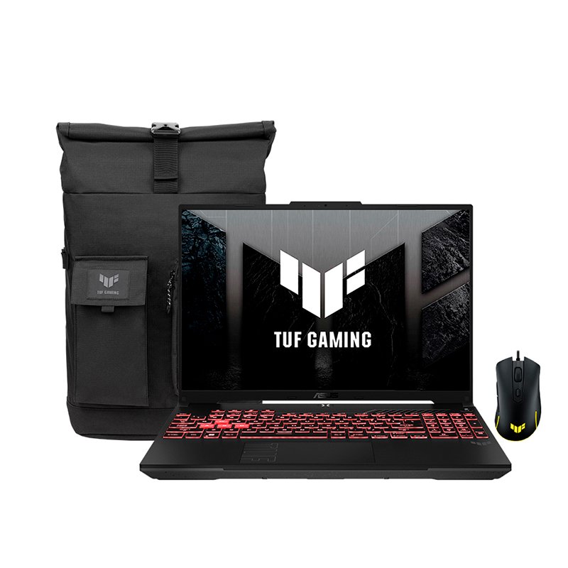 NB ASUS TUF FX607VJB-RL209 F16 16” WUXGA IPS, Core 5 210H hasta 4.8G/8GB DDR5/RTX 3050 6GB