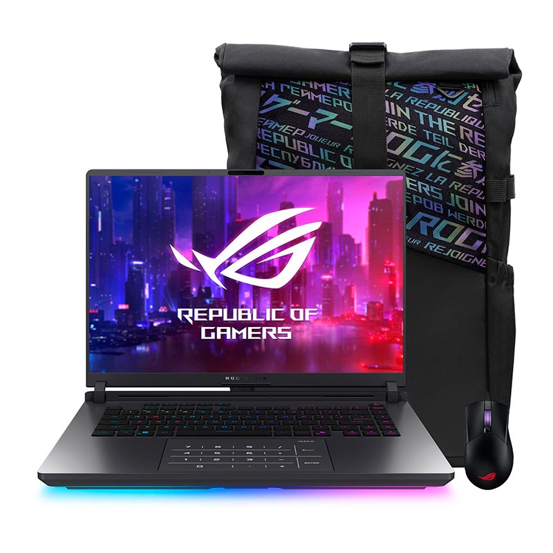 Notebook ASUS ROG Strix G16, 16” WUXGA IPS, Core i9-14900HX 2.2 / 5.8GHz, 16GB DDR5-5600