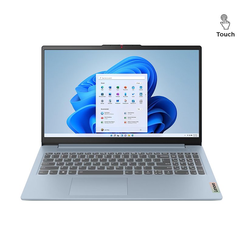 Notebook Lenovo IdeaPad Slim 3, 15.6” FHD IPS Touch Core i5-12450H 2.0/4.4GHz, 16GB LPDDR5