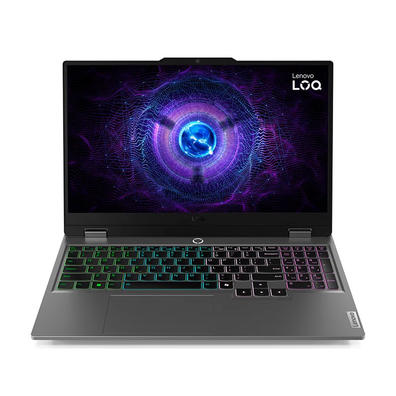 Notebook Gaming Lenovo LOQ 15IAX9, 15.6” FHD IPS, Core i5-12450HX hasta 4.4GHz, 16GB DDR5