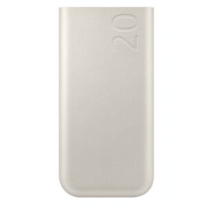 Battery Pack (Bateria Portátil) Samsung de 20,000 mAh, Color Beige