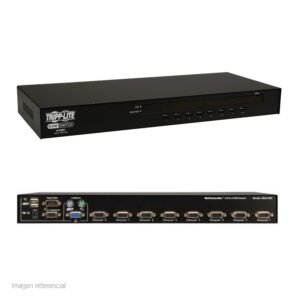 KVM Switch Tripp-Lite, 8 Puertos USB/PS2, Control de 8 ordenadores, Presentación en caja