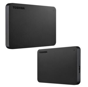 Disco duro externo Toshiba Canvio Basics, 1 TB, USB 3.0, 2.5”, Negro.