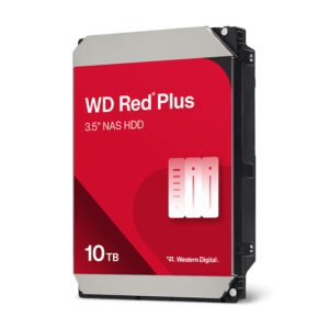 Disco Duro Western Digital NAS WD Red Plus 10 TB 3.5” Sata / 260 MB/s / 7200 RPM