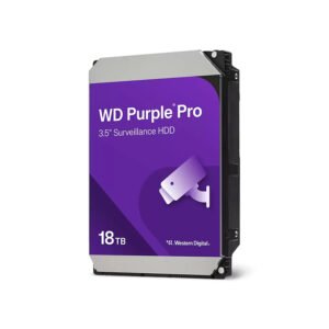 Disco duro Western Digital WD Purple Pro 18TB, SATA, 7200 rpm, 3.5”, 512MB Cache