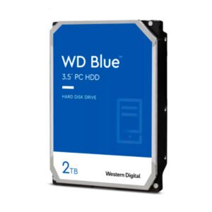 Disco duro Western Digital Blue WD20EZBX, 2TB, SATA 6GB/s, 3.5” 7200rpm, Cache 256MB