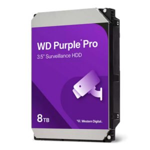 Disco duro Western Digital Purple Pro, 8 TB, SATA, 256MB Cache, 7200RPM, 3.5”