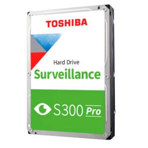 Disco duro Toshiba Surveillance S300 PRO, 10TB SATA 6.0Gb/s, 7200rpm, 512MB Cache, 3.5”.