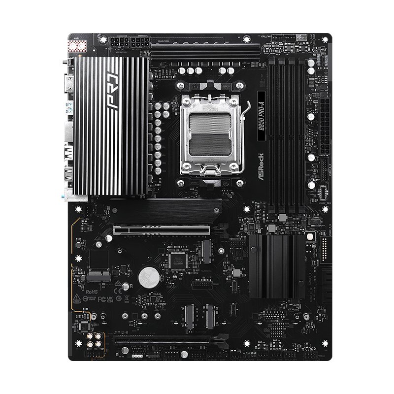 Motherboard ASROCK B850 Pro-A, Chipset AMD B850, Socket AMD AM5, ATX