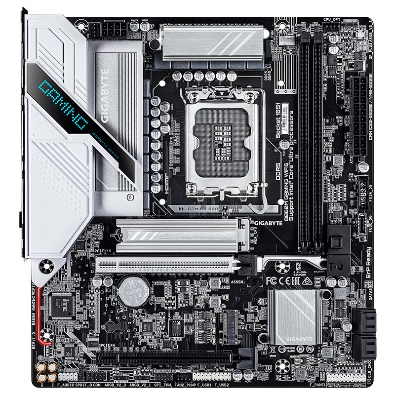 Motherboard GIGABYTE B860M GAMING WIFI6, Chipset Intel B860, LGA 1851, HDMI, DP, mATX
