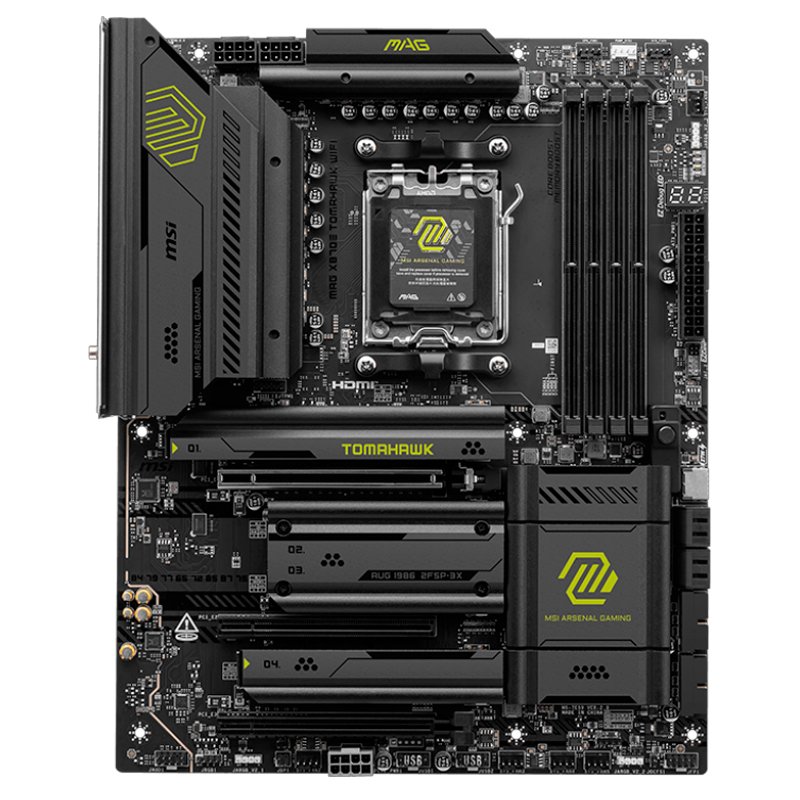 Motherboard MSI MAG X870E TOMAHAWK WIFI, Chipset AMD X870E, Socket AMD AM5, ATX