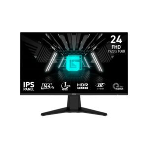 Monitor Plano Gaming MSI G242L E14, 23.8” FHD IPS, HDMI ,DP, 144 Hz, 1 Ms, Color Negro