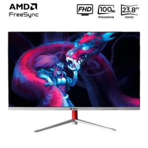 Monitor curvo TEROS TE-2401S, 23.8” FHD VA, HDMI, VGA