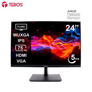 Monitor plano TEROS TE-2419CS 24” WUXGA IPS 75Hz 5ms HDMI VGA