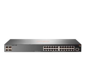 Switch HPE Aruba 2930F, 24 RJ-45 GbE, 4 SFP+ 1/10GbE.