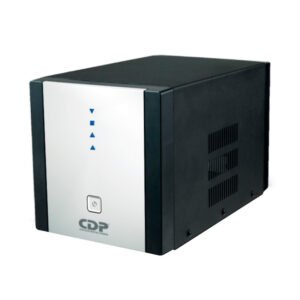 Regulador de voltaje CDP R-AVR 2408i, 2400VA, 1200W, 220V, 8 tomacorrientes.