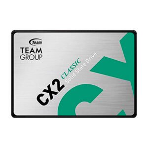 Unidad de estado solido Teamgroup CX2, 1TB, SATA 6.0 Gb/s, 2.5”, ECC, DC +5V