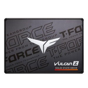 Unidad en estado solido T-FORCE VULCAN Z, 256GB, SATA 6Gb/s, 2.5”, Negro, DC +5V