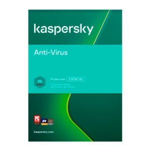 Software Kaspersky Anti-virus, para 5 PCs, Licencia 1 año, Producto Virtual.