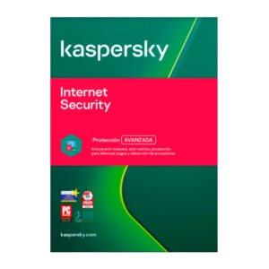 Software Kaspersky Internet Security, para 3 PCs, Licencia 2 años, Producto Virtual.