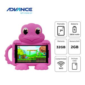Tablet Advance Intro TR6959, 7” IPS 1024x600, Android 12 Go ,32GB, 2GB RAM, Wi-Fi, Pink