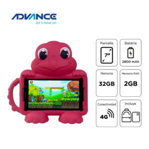 Tablet Advance Intro TR8990, 7” IPS 1024x600, Android 14 Go, 4G, Dual SIM, 32GB, RAM 2GB