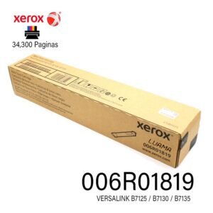 Toner Xerox 006R01819 PARA VERSALINK B7125/B7130/B7135 Negro 34.300 Paginas