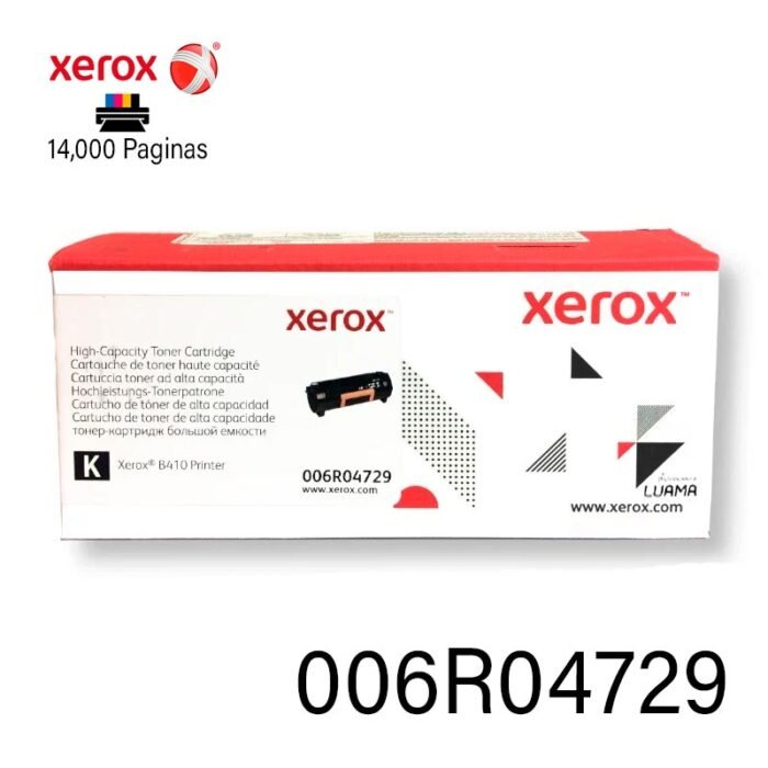 Toner Xerox 006R04729 14K Para B410 B415 Black