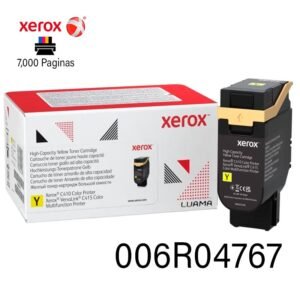 Toner Xerox 006R04767 High-Capacity Yellow Cartridge (7K) - C415V