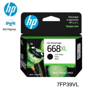Kit Tinta HP 668XL (7FP38VL-7FP39VL) Black y Tricolor DeskJet 6575 Original