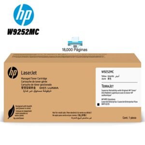 Cartucho de Tóner HP W9252MC Yellow para LaserJet Enterprise Flow X57945z X57945dn