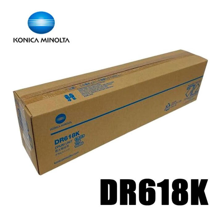 Cilindro Konica Minolta DR-618K (Black) Para Bizhub C-450i/550i/650i ACV80RD/ACV80RE