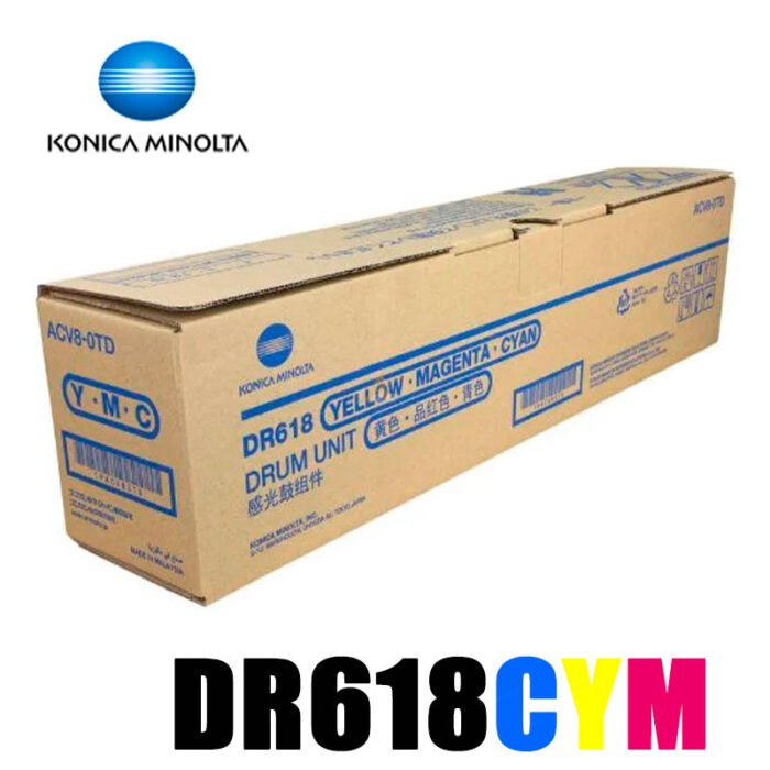 Cilindro Konica Minolta DR-618YMC (Color) Para Bizhub C-450i/550i/650i ACV80TD/ACV80TE